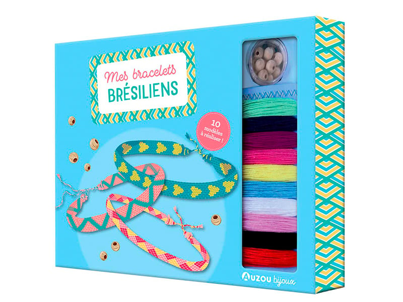 Acheter Mes bracelets brésiliens - Auzou - 10,49 € en ligne sur La Petite Epicerie - Loisirs créatifs