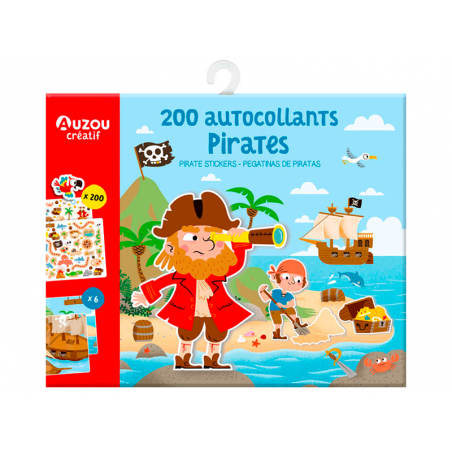 Acheter 200 Autocollants pirates - Auzou - 5,79 € en ligne sur La Petite Epicerie - Loisirs créatifs