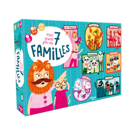 Acheter Mon grand jeu de 7 familles - Auzou - 26,79 € en ligne sur La Petite Epicerie - Loisirs créatifs