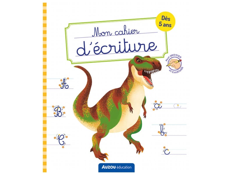 Acheter Mon cahier d'écriture Dinosaure - Dès 5 ans - Auzou - 3,95 € en ligne sur La Petite Epicerie - Loisirs créatifs
