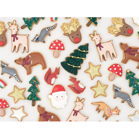Acheter Lot de 6 emporte-pièces pour biscuits à motif de Noël - 0,00 € en ligne sur La Petite Epicerie - Loisirs créatifs