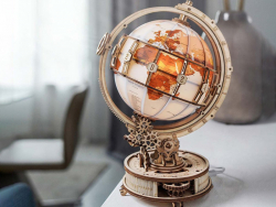 Acheter Globe lumineux en bois à assembler - 61,99 € en ligne sur La Petite Epicerie - Loisirs créatifs
