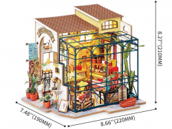 Acheter Pièce miniature - Le magasin de fleurs d'Emily - 49,99 € en ligne sur La Petite Epicerie - Loisirs créatifs