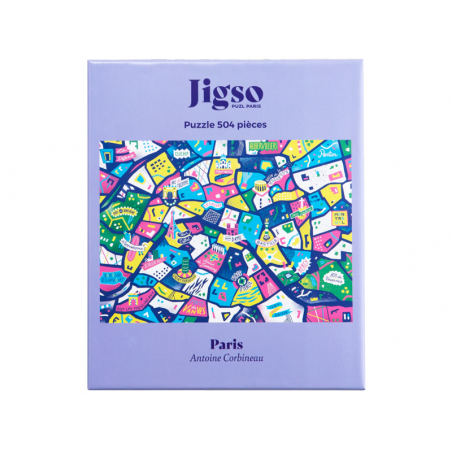 Acheter Puzzle Paris par Antoine Corbineau - 500 pièces - 28,99 € en ligne sur La Petite Epicerie - Loisirs créatifs