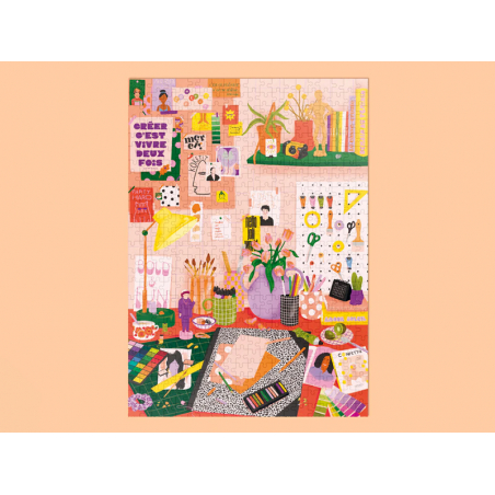 Acheter Puzzle Du feutre sur les mains - 500 pièces - 30,99 € en ligne sur La Petite Epicerie - Loisirs créatifs