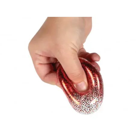 Acheter Balle squishy à fines paillettes métalliques - coloris aléatoire - 3,49 € en ligne sur La Petite Epicerie - Loisirs c...