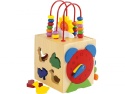 Acheter Cube de motricité fine en bois - 41,99 € en ligne sur La Petite Epicerie - Loisirs créatifs