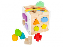 Acheter Jouet en bois - Cubes de motricité arc-en-ciel - 35,99 € en ligne sur La Petite Epicerie - Loisirs créatifs