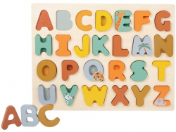 Acheter Puzzle alphabet en bois - Casse-tête ABC "Safari" - 18,49 € en ligne sur La Petite Epicerie - Loisirs créatifs