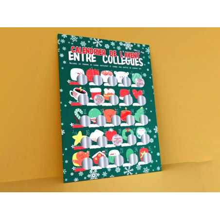 Acheter Calendrier de l'Avent ENTRE COLLEGUES - Noël - Gratte-Moi - 9,99 € en ligne sur La Petite Epicerie - Loisirs créatifs