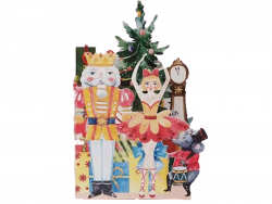 Acheter Carte de Noël en papier découpé - Casse-noisette - 3,49 € en ligne sur La Petite Epicerie - Loisirs créatifs