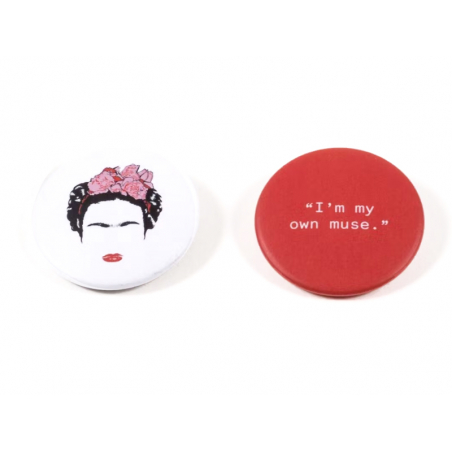 Acheter Lot de 2 badges la Muse Frida - Isol Barcelona - 4,19 € en ligne sur La Petite Epicerie - Loisirs créatifs