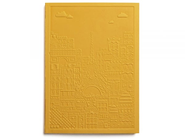 Acheter Carnet Paris Jaune - The City Works - 19,49 € en ligne sur La Petite Epicerie - Loisirs créatifs