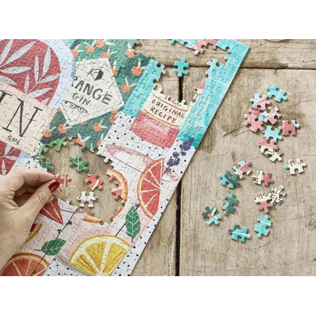 Acheter Puzzle Casse-tête Gin - 500 pièces - 21,89 € en ligne sur La Petite Epicerie - Loisirs créatifs
