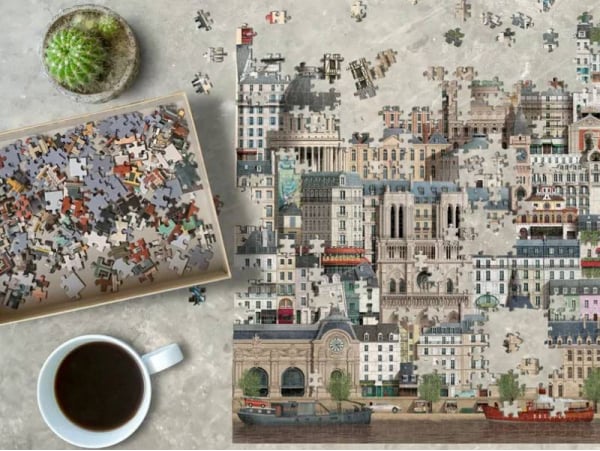Acheter Puzzle Paris - 1000 pièces - 34,99 € en ligne sur La Petite Epicerie - Loisirs créatifs