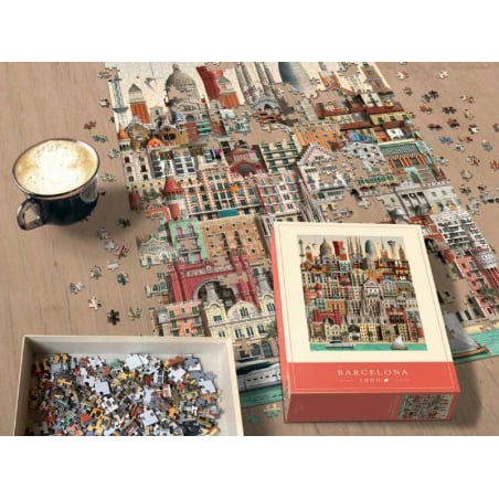 Acheter Puzzle Barcelone "Barcelona" - 1000 pièces - 34,99 € en ligne sur La Petite Epicerie - Loisirs créatifs