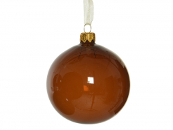 Acheter Boule de Noël en verre fumé - Transparent marron foncé - 8 cm - 2,59 € en ligne sur La Petite Epicerie - Loisirs créa...