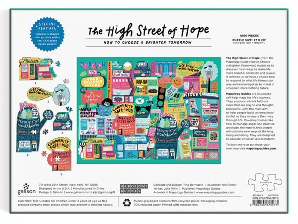 Acheter Puzzle The High Street of Hope - 1000 pièces - 36,99 € en ligne sur La Petite Epicerie - Loisirs créatifs