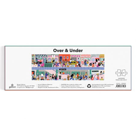 Acheter Puzzle Over & Under - 1000 pièces - 27,99 € en ligne sur La Petite Epicerie - Loisirs créatifs