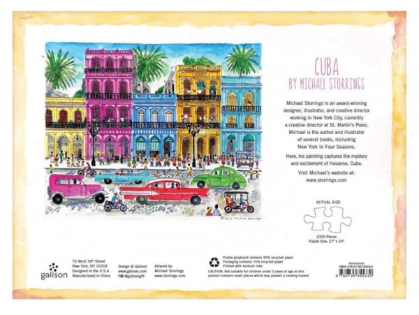 Acheter Puzzle Michael Storrings Cuba - 1000 pièces - 24,99 € en ligne sur La Petite Epicerie - Loisirs créatifs
