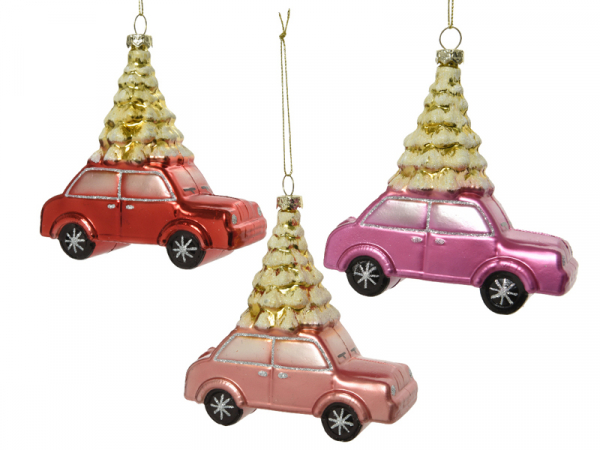 Acheter Suspension de Noël - Voiture et sapin doré - Couleur aléatoire - 6,49 € en ligne sur La Petite Epicerie - Loisirs cré...