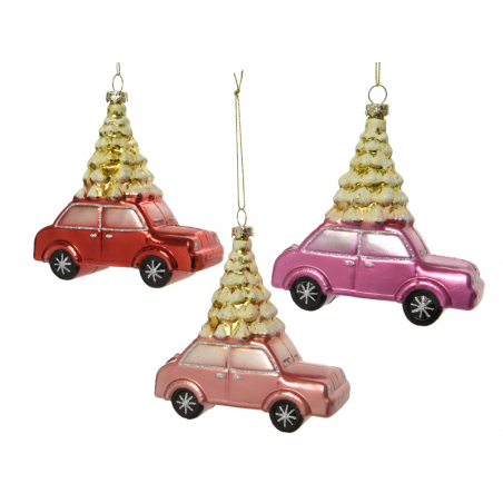 Acheter Suspension de Noël - Voiture et sapin doré - Couleur aléatoire - 6,49 € en ligne sur La Petite Epicerie - Loisirs cré...