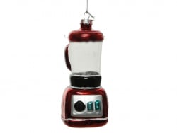 Acheter Suspension de Noël en verre - Robot Mixeur rouge - 6,99 € en ligne sur La Petite Epicerie - Loisirs créatifs