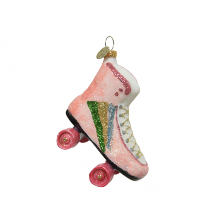 Acheter Suspension de Noël en verre - Patins à roulettes à paillettes - 7,49 € en ligne sur La Petite Epicerie - Loisirs créa...