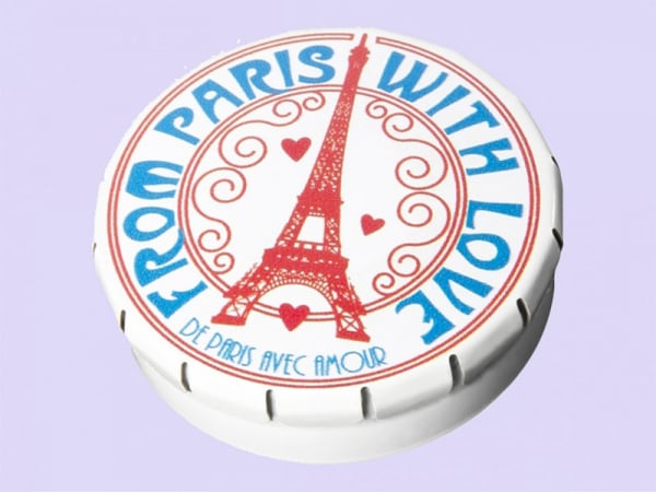 Acheter Boite de petits bonbons à la menthe - Tour Eiffel de Paris - Blanc - 3,08 € en ligne sur La Petite Epicerie - Loisirs...