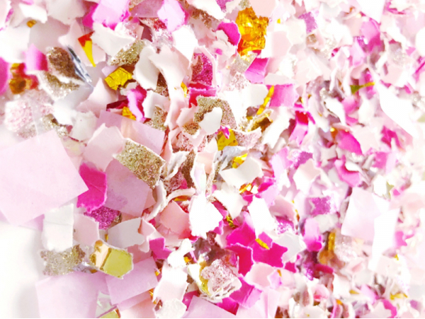 Acheter Mélange de confettis - Tons roses et or - 9,99 € en ligne sur La Petite Epicerie - Loisirs créatifs
