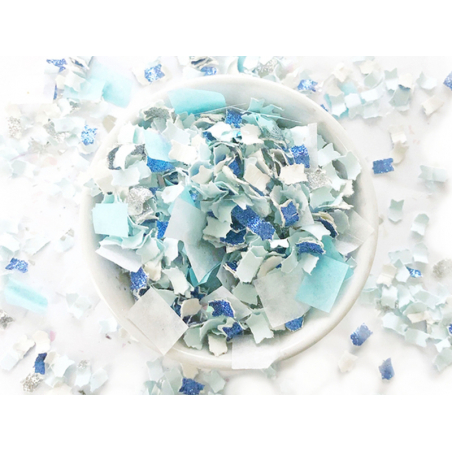Acheter Mélange de confettis Frost - Tons blanc, bleu - 9,99 € en ligne sur La Petite Epicerie - Loisirs créatifs