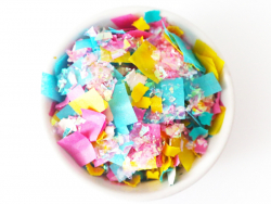 Acheter Mélange de confettis aux pétales - Tons bleu, rose, jaune - 9,99 € en ligne sur La Petite Epicerie - Loisirs créatifs