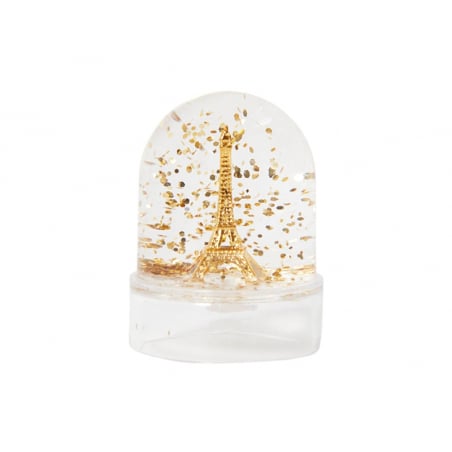 Acheter Mini-boule à neige Tour Eiffel - Paillettes dorées - 6,19 € en ligne sur La Petite Epicerie - Loisirs créatifs