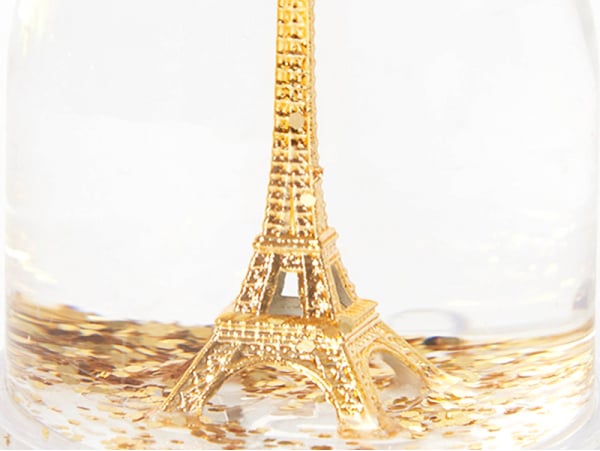 Acheter Mini-boule à neige Tour Eiffel - Paillettes dorées - 6,19 € en ligne sur La Petite Epicerie - Loisirs créatifs
