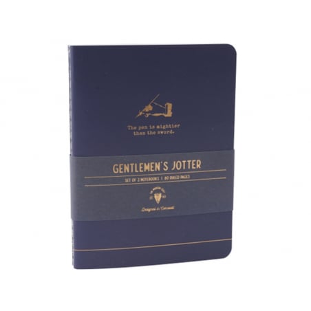 Acheter Set de deux carnets A6 - Gentleman - 6,89 € en ligne sur La Petite Epicerie - Loisirs créatifs