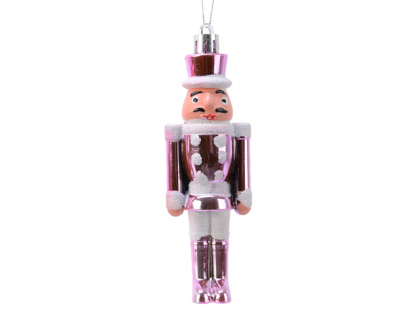 Acheter Suspension de Noël Casse-Noisette nacré - Argent et rose - 1,99 € en ligne sur La Petite Epicerie - Loisirs créatifs