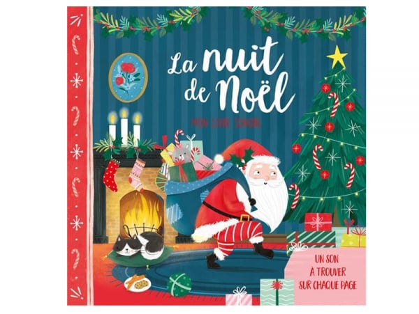 Mon livre sonore - La nuit de Noël - Edition 1,2,3 Soleil