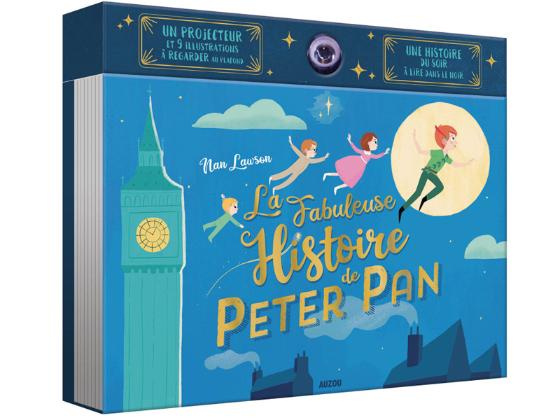 Acheter La fabuleuse histoire de Peter Pan avec projecteur - Auzou - 24,95 € en ligne sur La Petite Epicerie - Loisirs créatifs