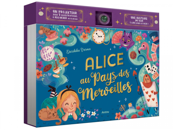 Acheter La fabuleuse histoire d'Alice au Pays des Merveilles avec projecteur - Auzou - 24,95 € en ligne sur La Petite Epiceri...