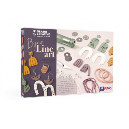 Acheter Coffret Fimo bijoux line art - 34,79 € en ligne sur La Petite Epicerie - Loisirs créatifs