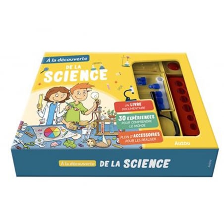 Acheter A la découverte de la Science - Auzou Jeux - 27,99 € en ligne sur La Petite Epicerie - Loisirs créatifs