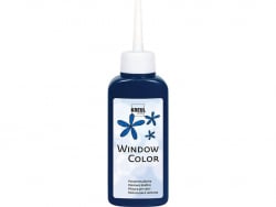 Acheter Peinture pour fenêtre - Bleu nuit - 80 ml - 4,49 € en ligne sur La Petite Epicerie - Loisirs créatifs