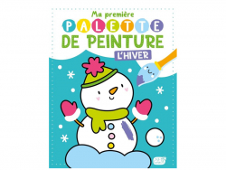 Acheter Ma première palette de peinture L'hiver + pinceau - 1,2,3 Soleil - 6,95 € en ligne sur La Petite Epicerie - Loisirs c...