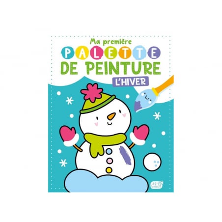 Acheter Ma première palette de peinture L'hiver + pinceau - 1,2,3 Soleil - 6,95 € en ligne sur La Petite Epicerie - Loisirs c...