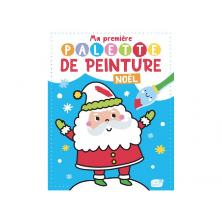 Acheter Ma première palette de peinture Noël + pinceau - 1,2,3 Soleil - 6,95 € en ligne sur La Petite Epicerie - Loisirs créa...