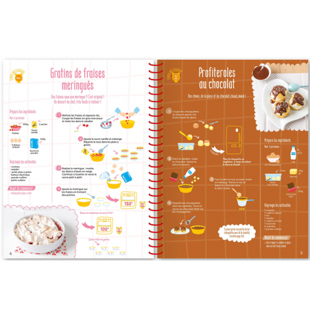 Acheter Livre Les desserts des petits gourmands - 30 recettes - 1,2,3 Soleil - 15,50 € en ligne sur La Petite Epicerie - Lois...