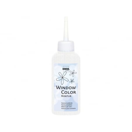 Acheter Peinture de contour pour fenêtre - Blanc - 80 ml - 4,49 € en ligne sur La Petite Epicerie - Loisirs créatifs