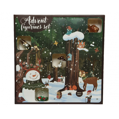 Acheter Calendrier de l'Avent 24 décorations de Noël en verre - Forêt sapin - 59,99 € en ligne sur La Petite Epicerie - Loisi...