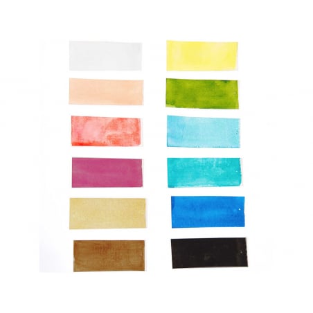 Acheter Coffret aquarelle - 12 couleurs pastels - 25,99 € en ligne sur La Petite Epicerie - Loisirs créatifs