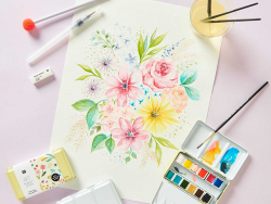 Acheter Coffret aquarelle - 12 couleurs pastels - 25,99 € en ligne sur La Petite Epicerie - Loisirs créatifs